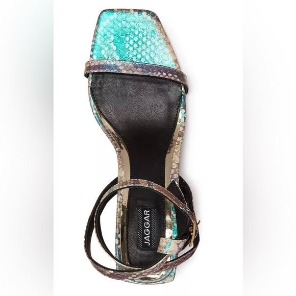 NIB Jagger Essential Snake/Multi Color Heels- Size 36/6 - Picture 3 of 4